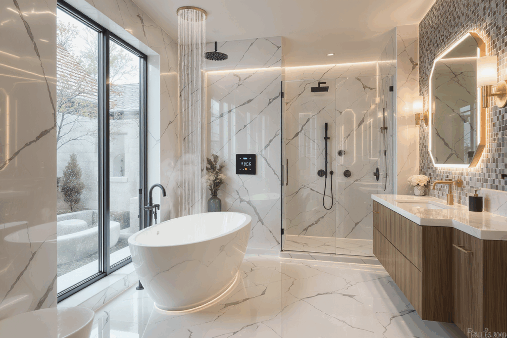 Elite Home Creation | High-Return Upgrades: Luxury Bathroom Features That Add Value